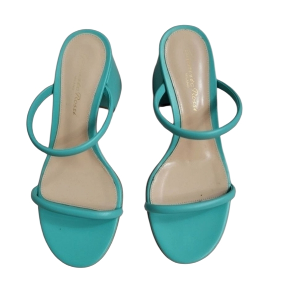 Gianvito Rossi byblos strap block heel sandals